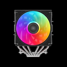 Sama A60l Black 2x120mm Argb Fan Kule Tipi Hava Soğutma 6 Adet Gelişmiş Nikel Kaplı Bakır Isı Borusu Cpu Fan Amd Ve Intel Tüm İşlemciler İle Uyumlu 1923