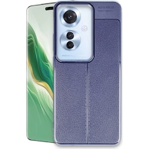Oppo Reno 11f Uyumlu Kılıf Auto Focus Kapak - Lacivert