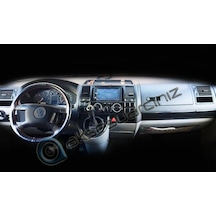 Volkswagen Transporter T5 Piano Black Kaplama 2003-2009 29 Parça