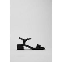 Camper Kora Sandal Kadın Siyah Deri Sandalet-14572