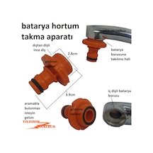 Batarya Hortum Bağlama Aparatı Dış Diş Musluk Hortum Takma Ucu