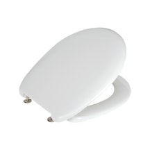 Tema 41111 Duroplast Troy - Alttan Krom Menteşeli Klozet Kapağı