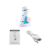 Elektrikli Yüz Temizleme Yüz Dönen Temizleme Fırçası Silikon Usb Yüz Temizleme Fırça Cilt Bakımı Makinesi Fırça Temizleyici Ev Kullanımı Güzellik Cihazları 1rb5bx Beyaz