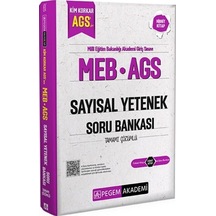 Meb Ags Kim Korkar Sayısal Yetenek Soru Bankası Tamamı Çözümlü Pegem Akademi