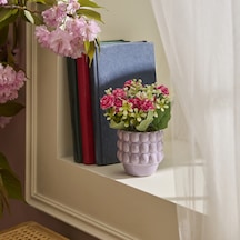 Karaca Home Rocco Saksılı Yapay Bitki Lila 9x9x8.5 Cm