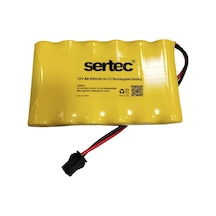 7.2v 6s1p Aa 800 Mah Kablo + Siyah Konnektörlü Oyuncak Pili