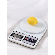 Mutfak Terazisi Hassas Tartı 10 Kg Beyaz
