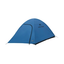 High Peak Kiruna 4 Kişilik Kamp Çadırı - Mavi Beyaz - Kırmızı