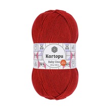 Baby One El Örgü İpi K0129 Koyu Kırmızı 100 G/250 Mt