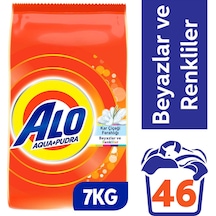 Alo Beyazlar ve Renkliler İçin Toz Çamaşır Deterjanı 46 Yıkama 7 KG
