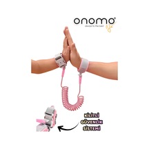 Life Pembe Kilitli Çocuk Bebek Kaybolma Önleyici Yürüyüş Emniyet Kemeri Anne Bileklik Kelepçesi