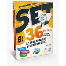 Ünlüler Karması 8.sınıf İnkılap Tarihi 36 Haftalık Kazanım Denemeleri