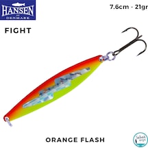 Hansen Fight Kaşık 7.6cm 21gr Orange Flash