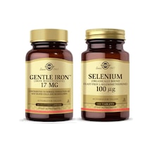 Solgar Gentle Iron 17 Mg 90 Kapsül Solgar Selenium 100 Tablet