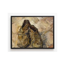 Van Gogh Van Gogh Ayakkabılar Çerçevesiz Poster 21x30 Cm A4 Tablo Van Gogh Post Empresyonizm