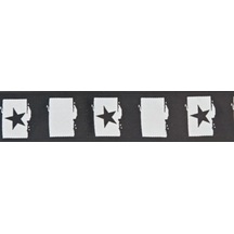 Planetwaves 50c01 Gitar Askısı Dokuma Yıldız/siyah Beyaz Rock Star