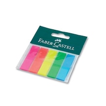 Faber Castell 5 Renk Index - Yapışkanlı Ayraç