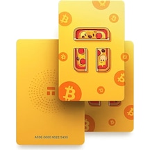 Tangem Bitcoin Pizza Day Kripto Para Cüzdanı Nfc-soğuk Cüzdan 3'lü Kart