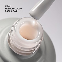 Momo Professional Kalıcı Oje French Color Base Coat Cb03 Rakı Beyazı 10 Ml