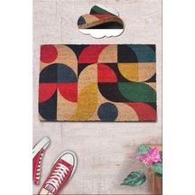 Coco Grave 40x60 cm KIL Paspas,Dekoratif Çok Amaçlı Iç ve Dış Kapı Paspası