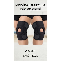 Çapraz Bağlı Patella Destekli Diz Korsesi Menisküs Ve Sporcu Kullanımı İçin