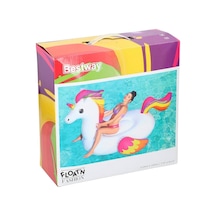Dev Pegasus Binici 220x195 Cm Bestway - 41113 Lisinya Çok Renkli