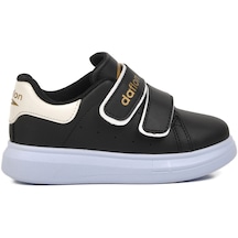 Ayakmod 072-p Siyah-beyaz Cırtlı Çocuk Sneaker 001
