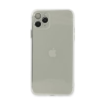 Apple iPhone  Uyumlu,  11 Pro Max Kılıf Fly Lens Silikon - Şeffaf