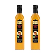 Hanzade Bitkisel Zerdeçallı Elma Sirkesi 2 x 500 ML