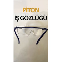 İş Güvenliği Gözlüğü Koruyucu Gözlük Şeffaf