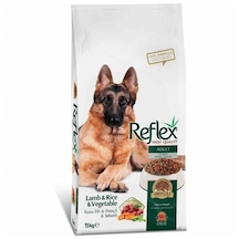 Reflex Adult Kuzu ve Pirinçli Sebzeli Yetişkin Köpek Maması 15 KG