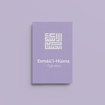 Esmaül Hüsna Ajandası Mor Karton Kapak Çok Renkli