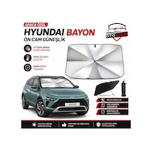 Hyundai Bayon Şemsiye Tip Ön Cam Güneşliği Katlanabilir Uv Korumalı Araç Cam Güneşlik