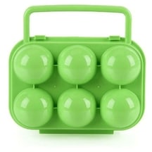 Shufa 6'lı Yumurta Saklama Kutusu Yeşil