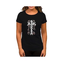Black Sabbath Skull Siyah Kadın Tişört Siyah