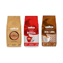 Qualita Oro 1kg + Qualita Rossa 1kg + Crema E Aroma 1kg 3'lü Çekirdek Kahve Seti 3kg 1 Lavazza Qualita Oro 1kg + Qualita Rossa 1kg + Crema E Aroma 1kg 3'lü Çekirdek Kahve Seti 3kg Çekirdek Kahve