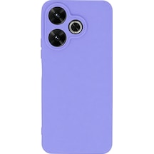Muratech Newface Xiaomi Redmi 13 4g Kılıf First Silikon - Lila