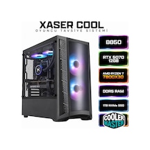 Xaser Cool X260 R7-7800X3D 32 GB 1 TB SSD 12 GB RTX5070 Dos Masaüstü Oyuncu Bilgisayar