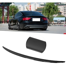 Audi A5 2007-2016 Plastik Parlak Siyah S5 Spoyler