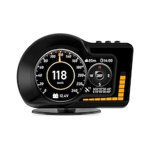 F15 Hud Obd Obd2 Dijital Kilometre Rpm Su Sıcaklığı Basınç Hararet Araç Veri Ekranı Head Up Dis
