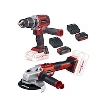 Einhell TP-CD 18/60 Li-i BL  Axxio 125mm 2.5-4.0AH Kömürsüz Set