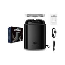 K8 Mini Taşınabilir Elektrikli Tıraş Makinesi, Şık Gizli Bıçak Tasarımı, Manyetik Kesici Kafa, Ipx7 Su Geçirmez, Şarj Edilebilir Usb Tip-c Sakal Tıraşı, Ev Ve Seyahat Yüz Bakımı İçin Uygun