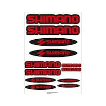 Shımano Bisiklet Kadro Sticker Seti 02