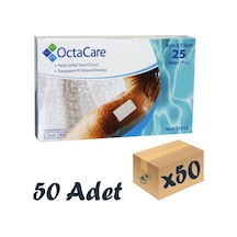 Octacare Şeffaf Pedli Su Geçirmez Yara Örtüsü 9 CM x 15 CM 25 x 50'li