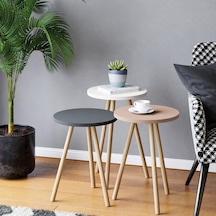 Cappuccino - Gri - Beyaz