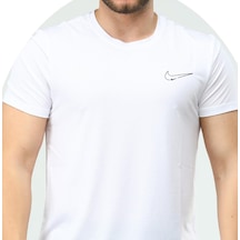 Nike Ef-4223 Erkek Polyester Mesh Battal Beden T-shirt 001