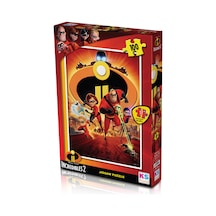 Ks Puzzle 100 Parça Çılgın Aile INC 714 4042