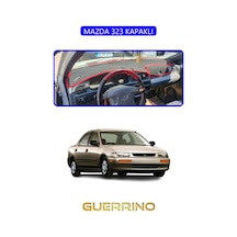 Mazda 323 Kapaklıtorpido Koruma Halısı Mavi Kenar