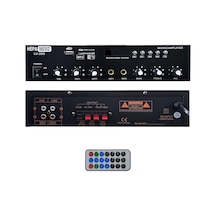 Hepa Merz Lv-200 100v Trafolu Ve 4-16 Ohm Mixer Amfi 200w Anfi Bluetooth Usb