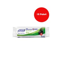 10 Adet Eko Endüstriyel Battal Boy 75 X 90 Cm Çöp Torbası - P30